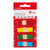 5 Star Index Flags 4 Bright Colours 12x45mm 35 Flags per Colour Assorted 935452
