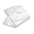 5 Star Medium/Heavy Duty Swing Bin Liners 40L White (Pack of 100) 47795