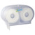 2W06438 2Work Micro Twin Toilet Roll Dispenser 2W06438 2W06438 2Work Micro Twin Toilet Roll Dispenser 2W06438
