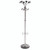 ALB00715 Alba Chromy Coat Stand Chrome Black PMCLASS ALB00715 Alba Chromy Coat Stand Chrome Black PMCLASS