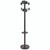 ALB08186 Alba Stan Coat Stand Black Total height 1750mm PMSTAN3N ALB08186 Alba Stan Coat Stand Black Total height 1750mm PMSTAN3N