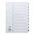 JTCS9 Concord Classic Index 1-10 A4 White Board Clear Mylar Tabs 00901 CS9 JTCS9 Concord Classic Index 1-10 A4 White Board Clear Mylar Tabs 00901 CS9