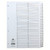JTCS55 Concord Classic Index 1-50 A4 White Board Clear Mylar Tabs 05501 CS55 JTCS55 Concord Classic Index 1-50 A4 White Board Clear Mylar Tabs 05501 CS55