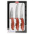 ACM80100 Clauss 3 Piece Paring Vegetable Utility Kitchen Knife Set CL-80000 ACM80100 Clauss 3 Piece Paring Vegetable Utility Kitchen Knife Set CL-80000