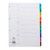 JTCS4 Concord Index 1-10 A4 White with Multicoloured Mylar Tabs 00401 CS4 JTCS4 Concord Index 1-10 A4 White with Multicoloured Mylar Tabs 00401 CS4