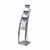 DF02731 Deflecto Six Pocket Literature Floor Stand A4 Silver DE693145