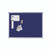 KF01076 Q-Connect Aluminium Frame Felt Noticeboard 900x600mm Blue 9700028 KF01076 Q-Connect Aluminium Frame Felt Noticeboard 900x600mm Blue 9700028