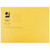 KF26027 Q-Connect Square Cut Folder Lightweight 180gsm Foolscap Yellow Pack 100 KF26027
