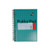 PP00223 Pukka Pad Ruled Wirebound Mettalic Jotta Notepad 200 Pages A6 Pack 3 JM036