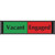 UP00728 Sliding Sign Vacant Engaged Self Adhesive High quality PVC wtth sliding mechanism V6DB VE UP00728 Sliding Sign Vacant Engaged Self Adhesive High quality PVC wtth sliding mechanism V6DB VE