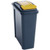 SBY28518 VFM Recycling Bin With Lid 25 Litre Yellow Dimensions 190 x 400 x 510mm 384283