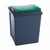 SBY28523 VFM Recycling Bin With Lid 50 Litre Green Dimensions W390 x D400 x H510mm 384288