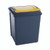 SBY28522 VFM Recycling Bin With Lid 50 Litre Yellow Dimensions 390 x 400 x 510mm 384287