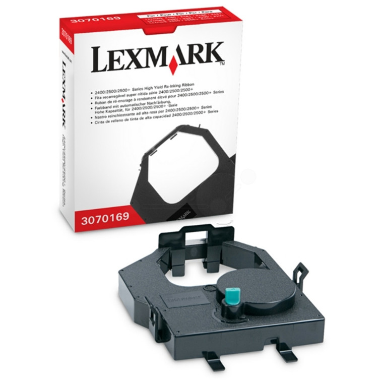 3070169 Lexmark 3070169 Black Nylon Ribbon