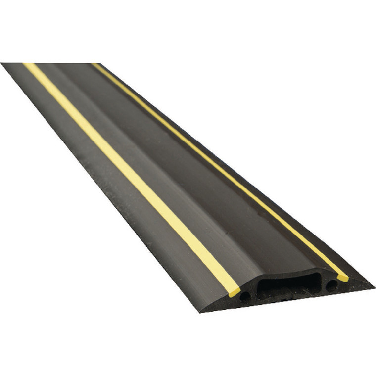 DL64653 D-Line Black Yellow Medium Hazard Duty Floor Cable Cover 9m FC83H 9M