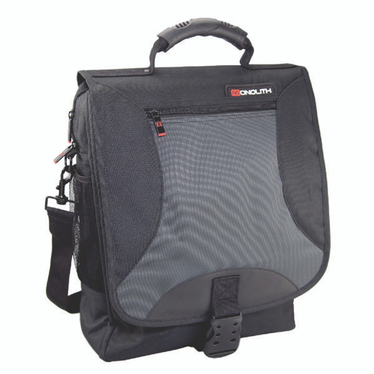 HM23990 Monolith Multifunctional Nylon Laptop Backpack Black Grey 2399