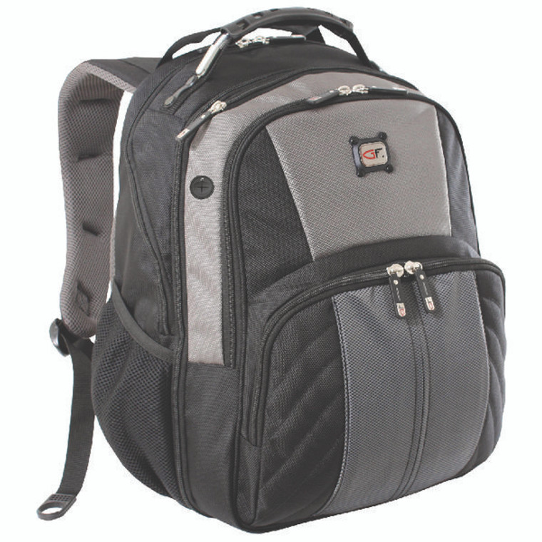 MD57643 Gino Ferrari Astor Laptop Backpack Black GF502