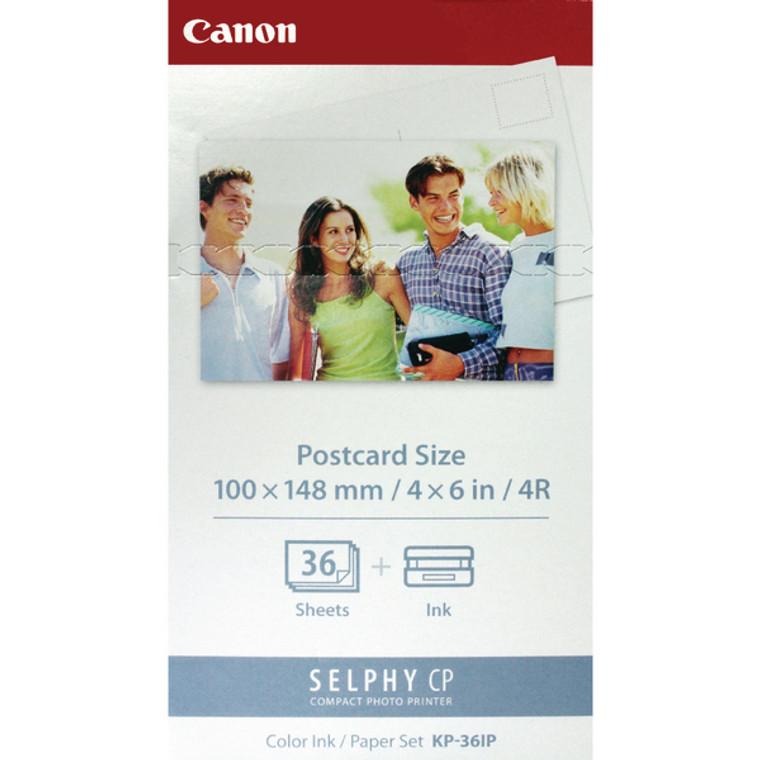 7737A001 Canon 7737A001 KP-36IP Photo Ink Cartridge 36 Sheets Paper 15x10cm
