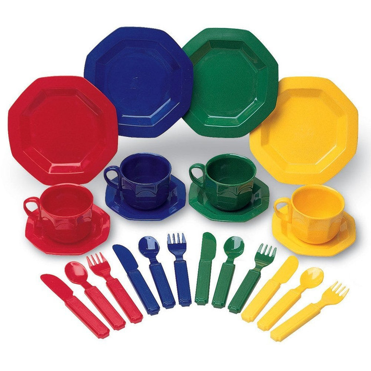 LER0294 Learning Resources Pretend & Play Dish Set