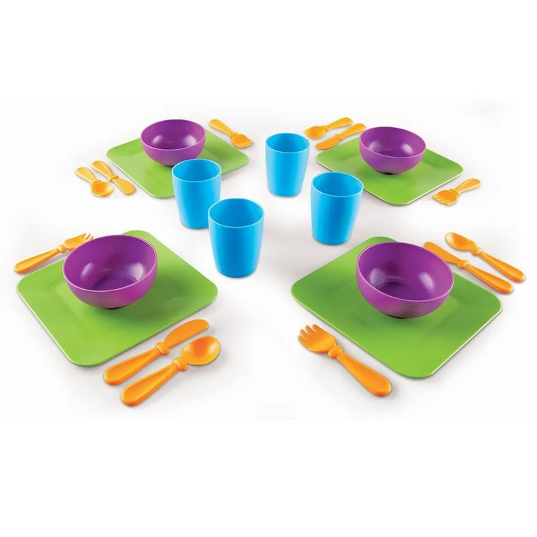 LER3294 Learning Resources New Sprouts Serve It! My very own dish set