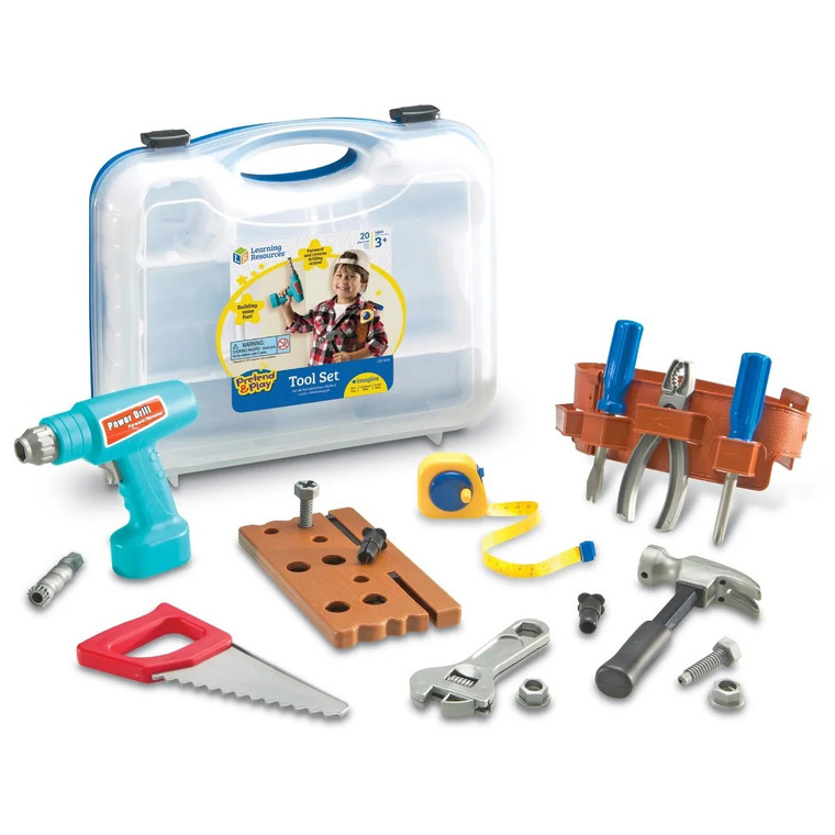 LER9130 Learning Resources Pretend & Play Work Belt Tool Set