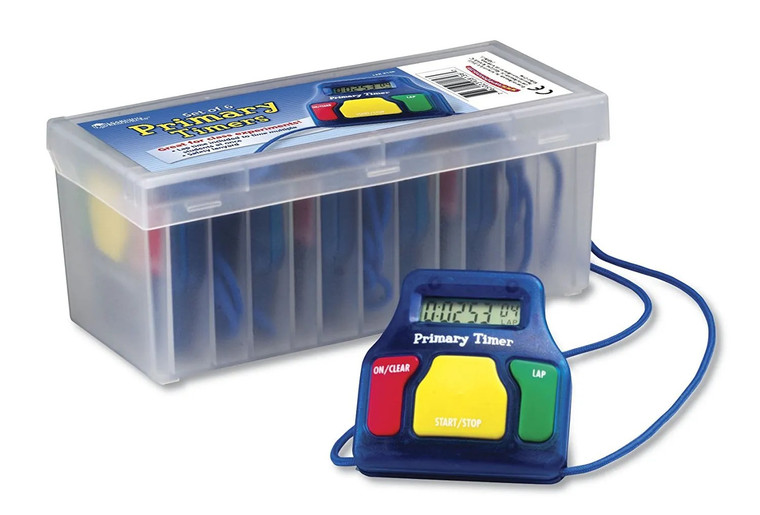 LER8136 Learning Resources Primary Timers (Set of 6)