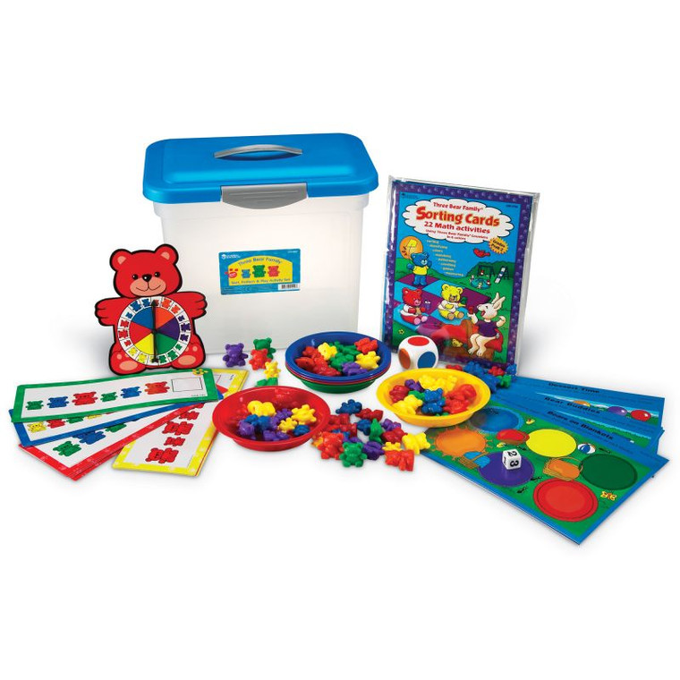 LER0757 Learning Resources The Original Three Bear Family Sort, Pattern & Play Set