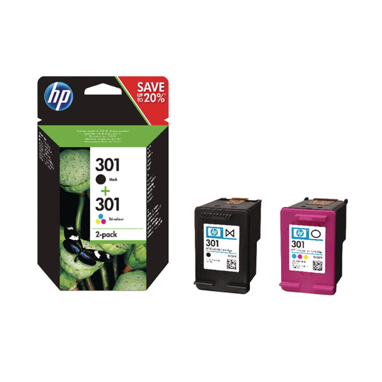 N9J72AE HP N9J72AE 301 Printhead Multipack Twin pack