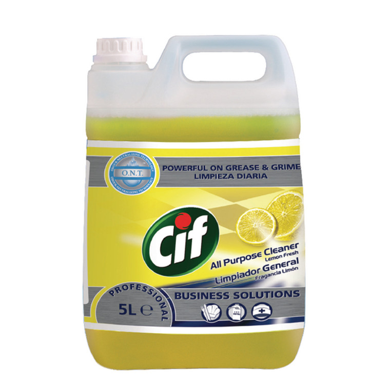 DV10623 Cif Professional All Purpose Cleaner Lemon 5 Litre 7517879