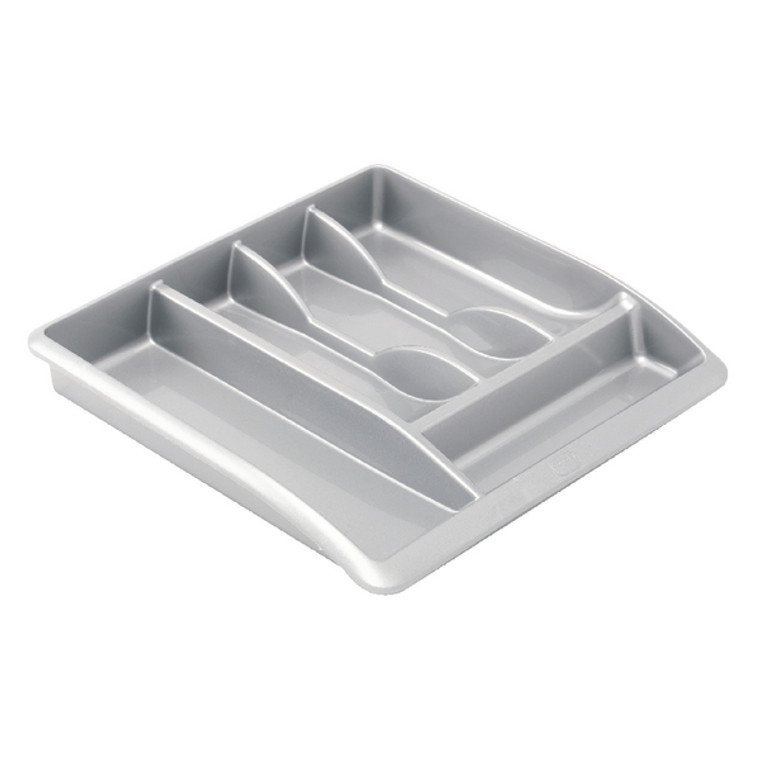 AG05890 Addis Cutlery Tray Metallic Grey 510855