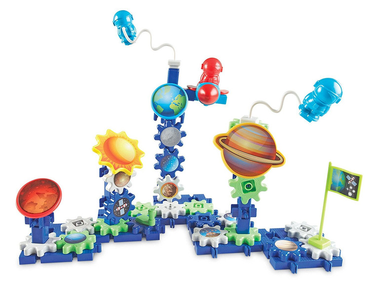 LER9217 Learning Resources Gears! Gears! Gears! Space Explorers Building Set