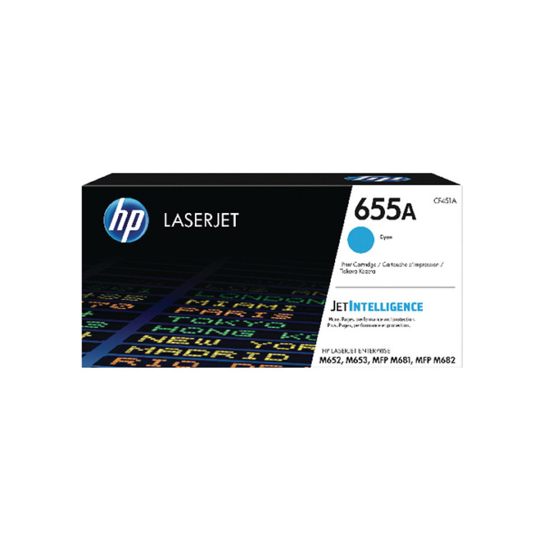 CF451A HP CF451A 655A Cyan Toner