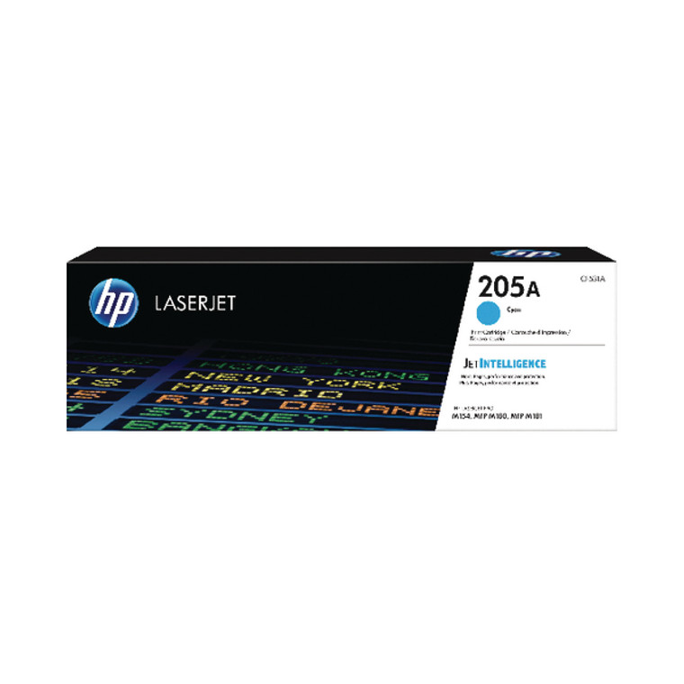 CF531A HP CF531A 205A Cyan Toner 900 pages