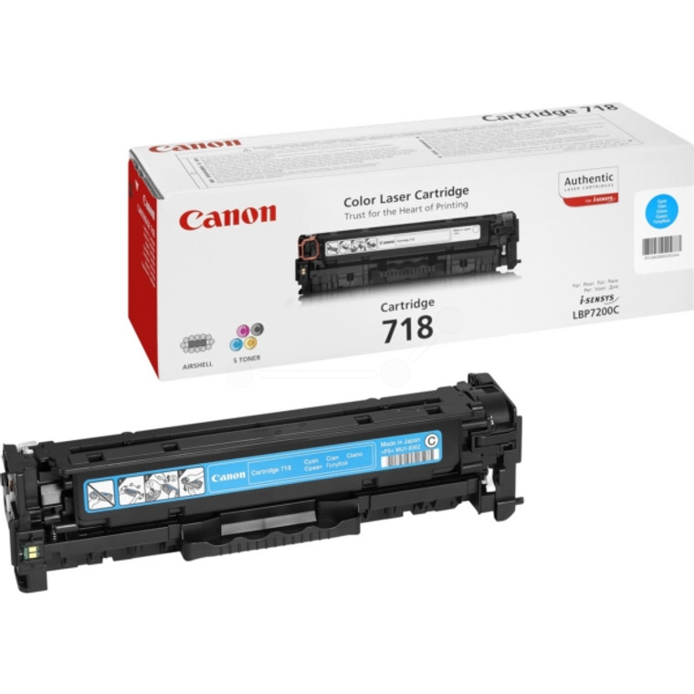 2661B002AA Canon 2661B002 718C Cyan Toner 2.9K pages