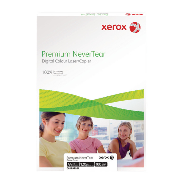 XX58056 Xerox Premium Nevertear Copier A4 Paper 95 Micron White Pack 100 003R98056