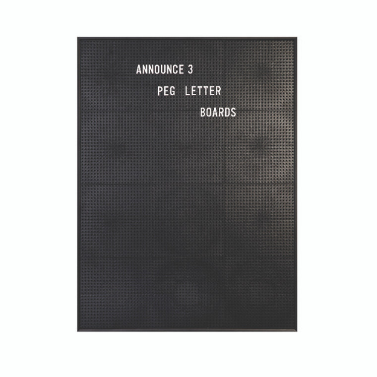 AA03910 Announce Peg Letter Board 463x615mm 1 ECON-3 VC EC-KIT692