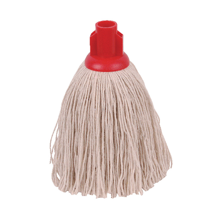 2W04291 2Work Twine Rough Socket Mop 12oz Red Pack 10 101851R