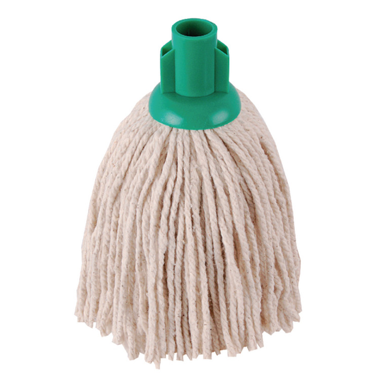 2W04298 2Work PY Smooth Socket Mop 12oz Green Pack 10 101869G