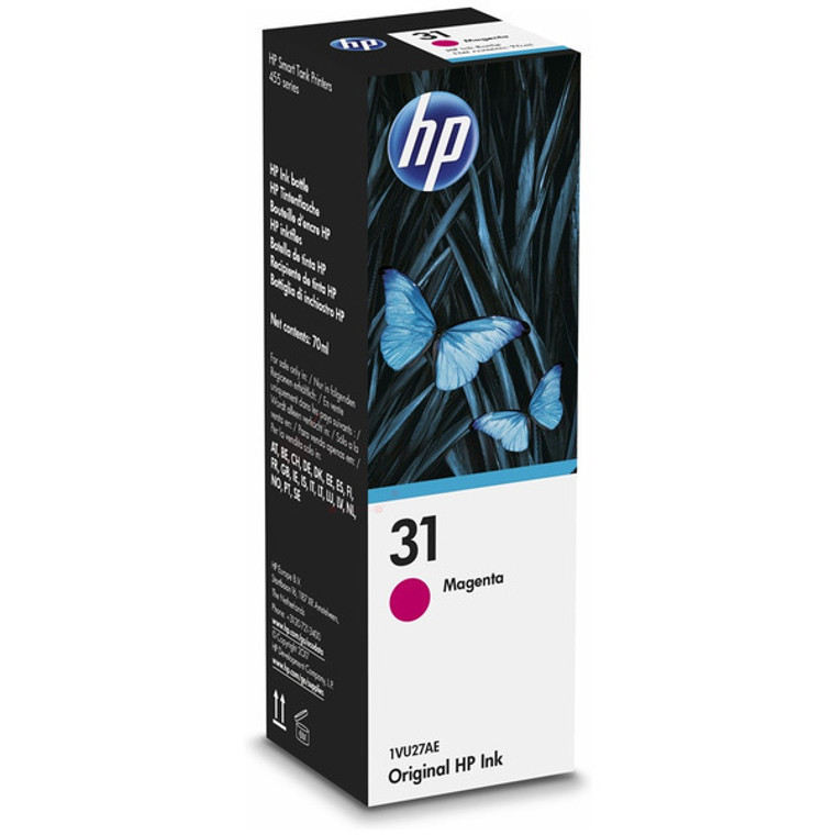 1VU27AE HP 1VU27AE 31 Magenta Ink Cartridge 8K pages 70ml