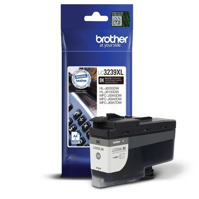 LC3239XLBK Brother LC-3239 XL BK Black Ink Cartridge High Capacity