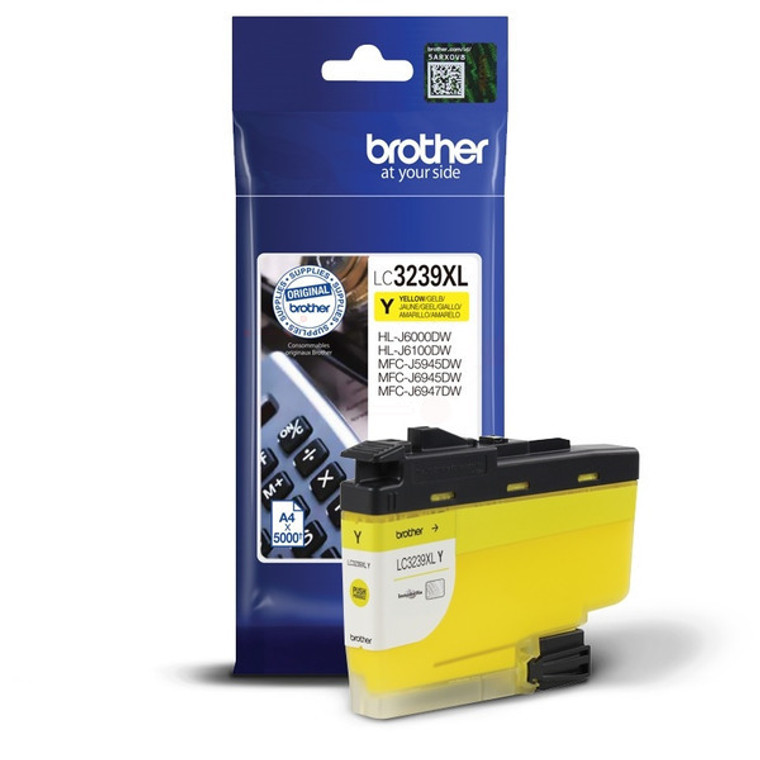 LC3239XLY Brother LC-3239 XL Y Yellow Ink Cartridge High Capacity