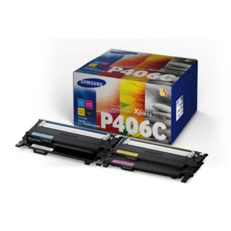 SU375A HP SU375A CLT-P406C Toner MultiPack 1500pg 3x1000pg Pack qty 4