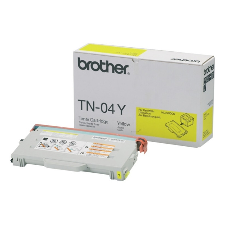 TN04Y Brother TN-04Y Yellow Toner 6.6K pages