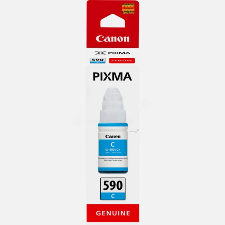 1604C001 Canon 1604C001 GI-590 C Cyan Ink Cartridge 7K pages 70ml