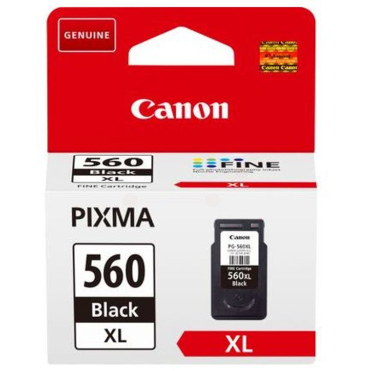 3712C001 Canon 3712C001 PG-560 XL Black Ink Cartridge 400 pages 14ml
