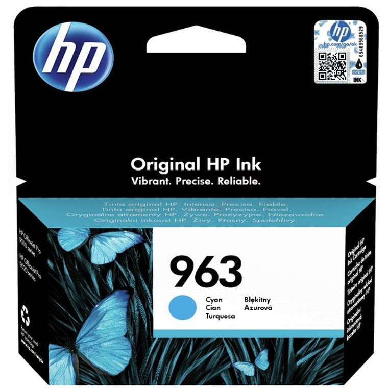 3JA23AE HP 3JA23AE 963 Cyan Ink Cartridge 700 pages 11ml