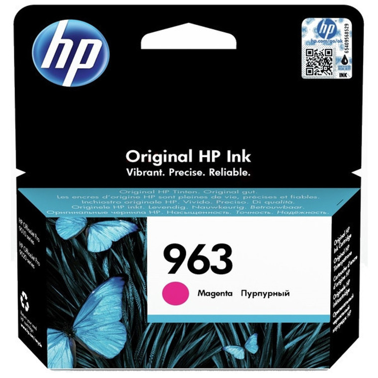 3JA24AE HP 3JA24AE 963 Magenta Ink Cartridge 700 pages 11ml