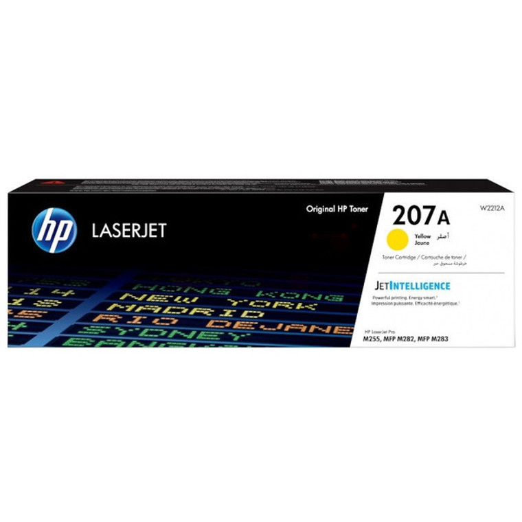 W2212A HP W2212A 207A Yellow Toner 1.25K pages