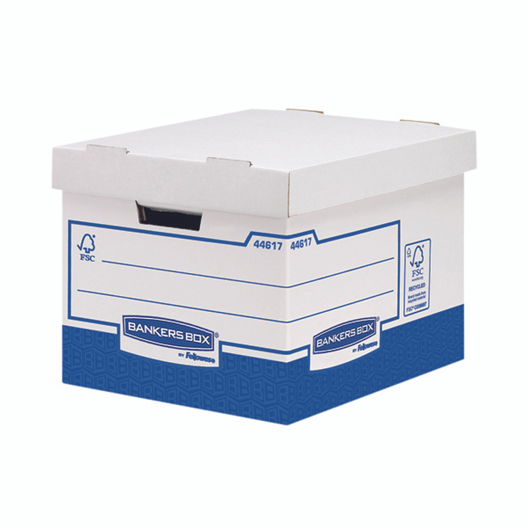 BB72105 Fellowes Basics Heavy Duty Storage Box Standard Pack 10 BB72105