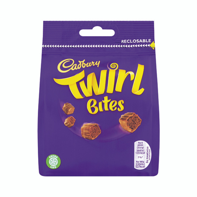 KS81845 Cadbury Twirl Bites Share Bag 95g 4240114